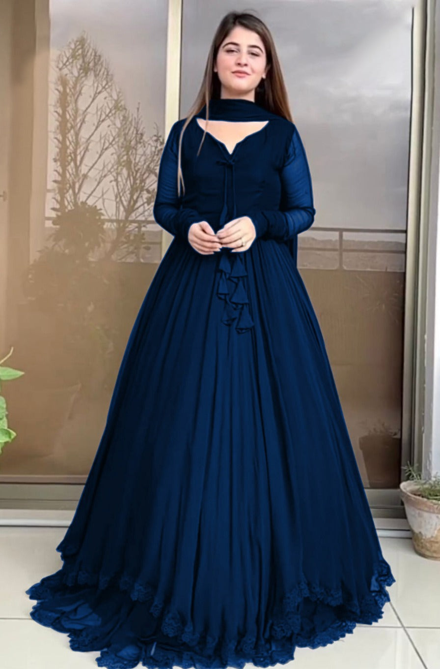 Anarkali 3pc dress