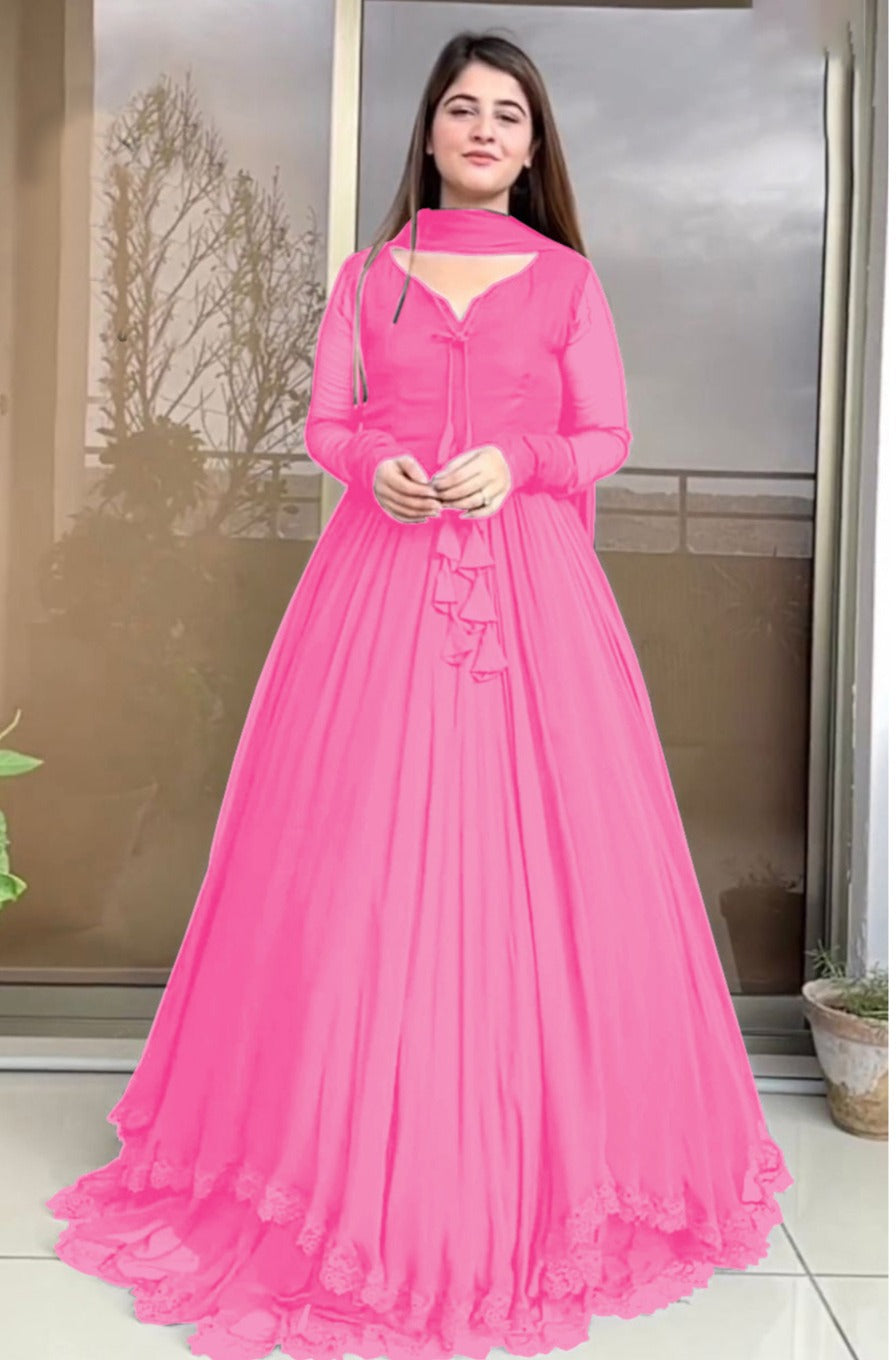 Anarkali 3pc dress