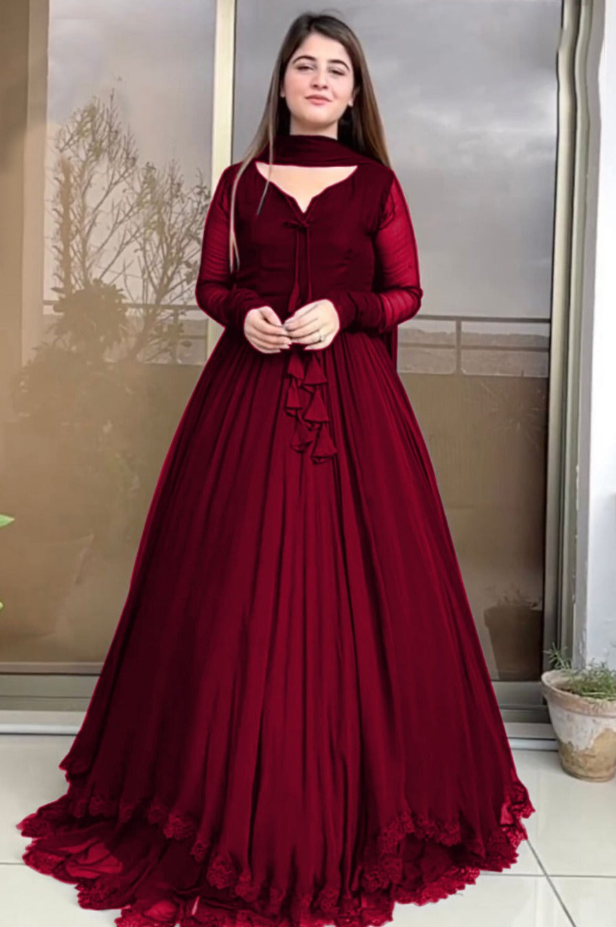 Anarkali 3pc dress